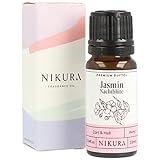 Nikura Jasmin (Nachtblüte) Duftöl - 10ml | Perfekt für die Seifen- und...