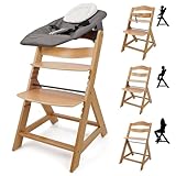 509 Crew Sun Wooden High Chair Grow Up Set from New Born Up to 90kg, Baby...