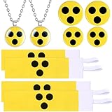 10 Stück blind Sets, 2 Halskette + 4 Abzeichen + 4 Armabzeichen,...