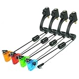 Hirisi Tackle Karpfenangeln Swinger, 4 Farben,Led Lichter, Swinger...