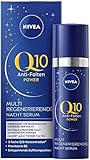 NIVEA Q10 Anti-Falten Power Multi Regenerierendes Nachtserum, Anti-Falten...