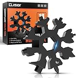 Dusor Vatertagsgeschenk, 18-in-1 Schneeflocken Multitool, Geschenke für...