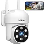 SRIHOME 1080P WiFi Überwachung PTZ IP-Kamera humanoide Erkennung und...