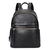 Kattee Rucksack aus Echtem Leder für Damen Multifunktionaler Eleganter...