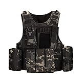 HUNTVP Airsoft Weste Taktische Weste Tactical Vest Militär Weste Paintball...