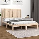 LAPOOH Massivholzbett Kiefer 120x200 cm, Familienbett, Bed Frame,...