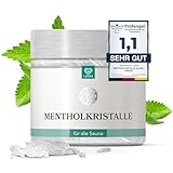 LoWell® 100g Mentholkristalle aus 100% reiner Minze - Ideal als Sauna...