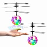 XUBX 2 Stück RC Fliegender Ball Kinder Spielzeug, Ferngesteuerte...