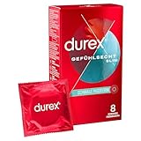Durex Gefühlsecht Slim Kondome – Dünne Kondome mit schmaler Passform &...