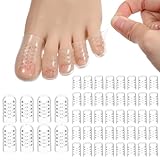 EJRUP 40 Stück Zehenschutz Silikon,Gel Atmungsaktive Zehenkappen,...