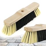 BEGRIS® Besen ohne stiel 40 cm PVC-Borsten Allflächenkehrer 30cm sen für...