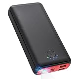 JIGA Power Bank 27000mAh 22,5W Externer Akku PD 20W USB C Powerbank mit...