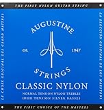 Augustine Klassik Gitarrensaiten Blue Label Satz Regular Tension/Basssaiten...