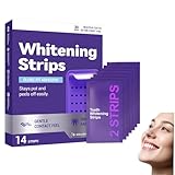 14 Stück Zahnaufhellungsstreifen, Lila Zahnweiß-Streife, Teeth Whitening...