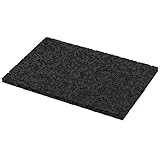 Terrassenpads 90 x 60 x 3mm (100 Stk.) - Terrassen Pads aus Gummi -...