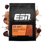 ESN IsoWhey Hardcore Proteinpulver, Chocolate, 2 kg, Bis zu 26 g Protein...