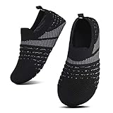 SAGUARO Kinder Hausschuhe Jungen Pantoffeln Mädchen Slippers rutschfest...