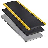 Floordirekt Anti-Ermüdungsmatte Soft-Tritt 60 x 200 cm, Schwarz -...