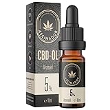 Ascinador CBD ÖL 5% - Cannabis Öl mit 5 Prozent Cannabidiol aus CBD...