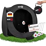 HITX® Steinschleuder Kugelfang XXL mit 3 Zielen | Pop-Up Kugelfangkasten |...