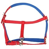 BESTonZON Einstellbares Pferdehalfter Auffälligen Farben Reitzubehör für...
