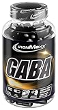 IronMaxx® GABA - 100 Hochdosierte Kapseln | 1000mg Gamma-Aminobuttersäure...