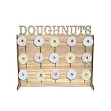 Donut-Halter aus Holz, Donut-Wand-Display-Ständer, wiederverwendbare...