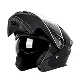 Mulcort Motorrad-Integralhelm, Winterwarmer, hochklappbarer...