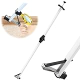 XARILK Aluminium Zehennagelknipser mit langem Griff und Lupe hilft...