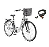 TELEFUNKEN E-Bike Damen 28 Zoll Elektrofahrrad - 7-Gang Shimano...