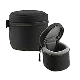 Navitech Schwarz Wasserdicht Kameraobjektiv Schutzhülle Tasche -...