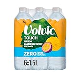Volvic Touch Zero Mango-Passionsfrucht-Geschmack – Natürliches...