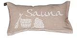 JOKIPIIN | 1 x Lieblings-Saunakissen Reisekissen | Design: Sauna | Maße:...