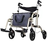 Rollator Walker Einkaufswagen Senioren Gehhilfe Leichter Trolley...