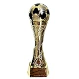 Larius Group Fußball Pokal mit Wunschgravur Extra Groß (250mm, 460gr.) -...