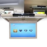 DDZJTPP 17,3-Zoll-Auto-Deckenmonitor HD 1080P TV MP5-Bildschirm,...