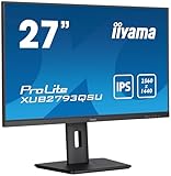 iiyama Prolite XUB2793QSU-B7 68,6cm 27' IPS LED-Monitor WQHD 100Hz HDMI DP...