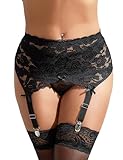 ohmydear Damen Strapsgürtel Bauchweg Spitze Strumpfhalter Sexy...