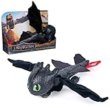 Dreamworks How to Train your Dragon, Plüsch-Drache Ohnezahn mit Gleit- und...