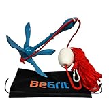 BeGrit Verzinkt Anker Gusseisen Faltanker 1,5KG Ankerset Blau mit Ø 6mm 10...