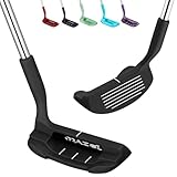 MAZEL Unisex-Erwachsene Golf Chipper, Schwarz, 36 Degree