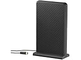 auvisio DAB Antenne: Aktive Zimmerantenne für DVB-T/T2 & DAB/DAB+, +30 dB,...