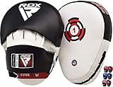 RDX Handpratzen Kampfsport Boxen MMA Training, Maya Hide Leder, Boxpads...