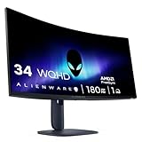 Alienware 34 Gaming Monitor - AW3425DWM, WQHD (3440x1440), 21:9 1500R...