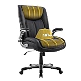 COLAMY XXL Bürostuhl [181kgs] - Hochlehner Chefsessel mit verstellbaren...
