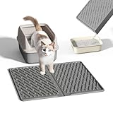Pieviev Katzenklo Matte, 61×43cm Katzenstreu Matte vor Katzentoilette,...