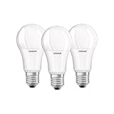 Osram LED Base Classic A Lampe, in Kolbenform mit E27-Sockel, nicht...