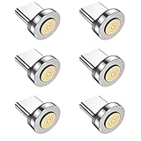6 Stück 7 Pin Usb C Magnet Adapter, Magnetischer 7 Pin Datenkabelstecker...