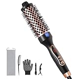 FELLAT Thermobürste, Thermal Brush Ionische Lockenbürste Erhitzt zur...