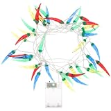 GANAZONO Bunte Chili form LED Lichterkette LED Batterie betrieben...